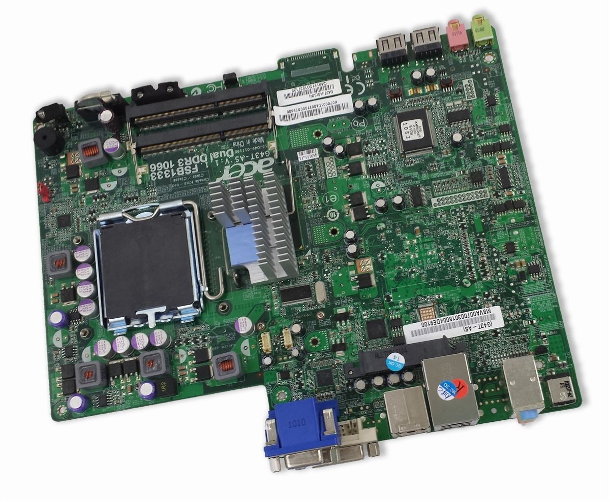 NEW Acer Veriton L480G Motherboard USFF G43T-AS MB.VA007.003 MBV - Click Image to Close